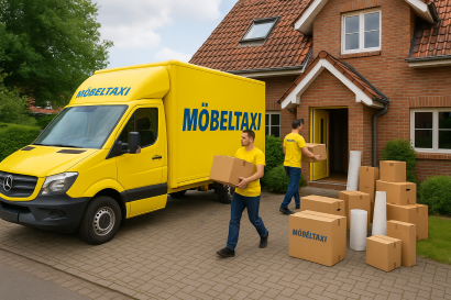 Privater Umzug mit dem Möbeltaxi